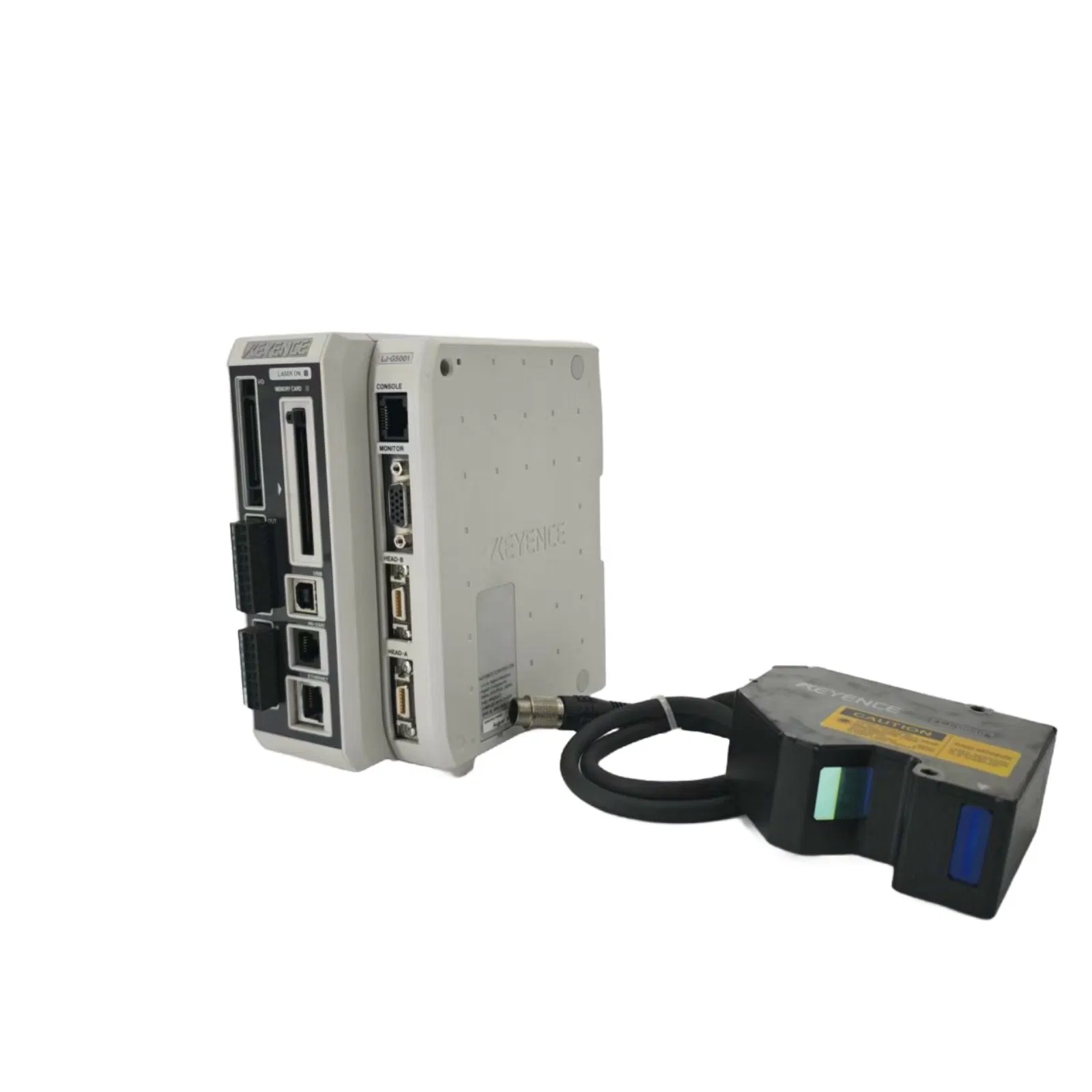 Keyence Lj-G5001 Laser Displacement Controller with Lj-G030 2D Sensor Head High-Precision Non-Contact Profiling System for Industrial Measurement