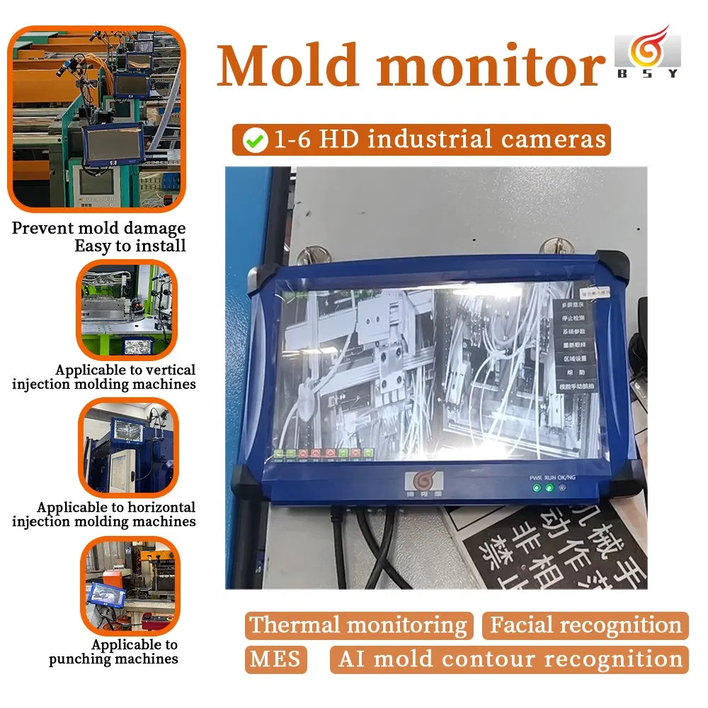 Smart Mold Monitoring System for Injection Machines Auto-Alarm for Abnormal Conditions