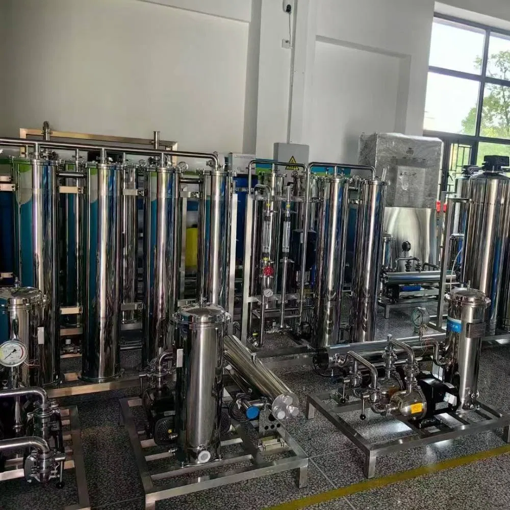 4t/H Industrial Reverse Osmosis System for High-Purity Water Production with PLC Control