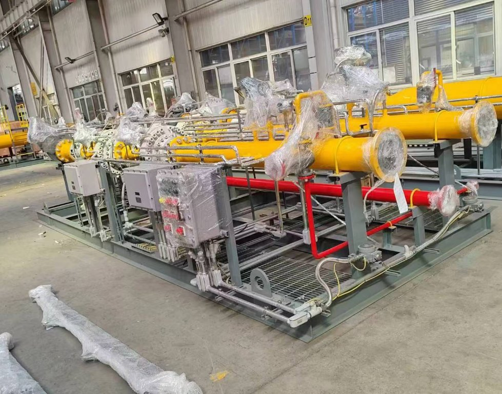 Fully Automatic Natural Gas Metering Pressure Reduction Skid Gas Pressure Regulation System with Scada Monitoring