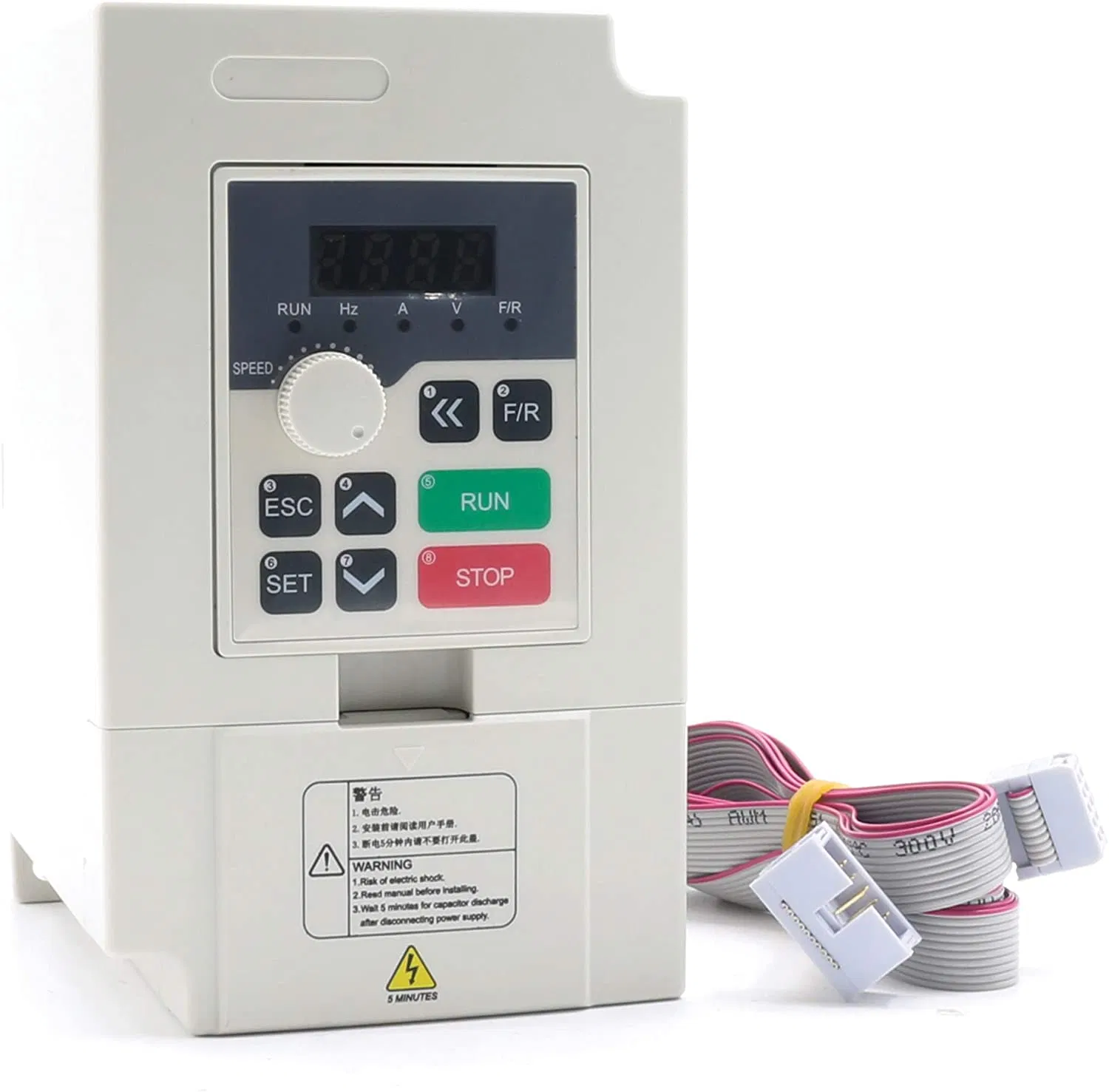 VFD 1.5kw/2.2kw/4kw Hot Sales Frequency Converter H100 3p 220V Output CNC Spindle Motor Speed Control