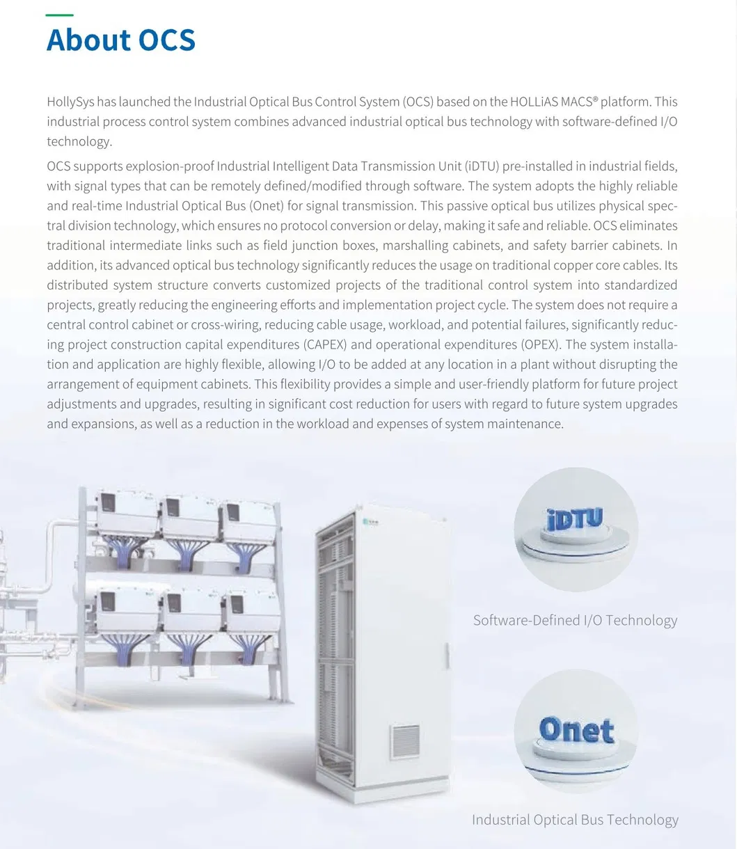 Optical Bus Control System Details