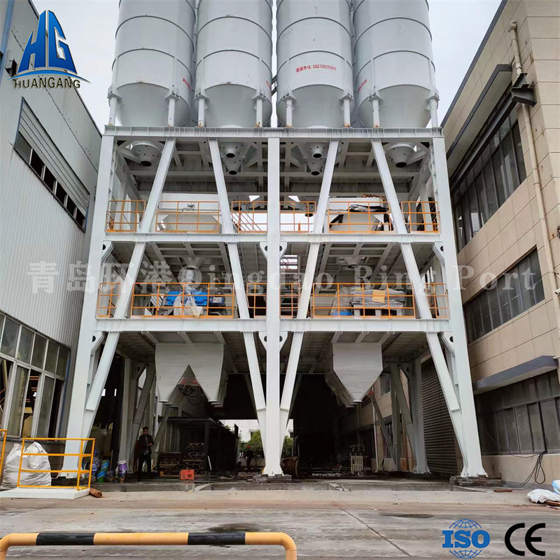 Huangang Smart Factory Dry Mortar Line - Industrial IoT, Predictive Maintenance, Digital Twin Technology