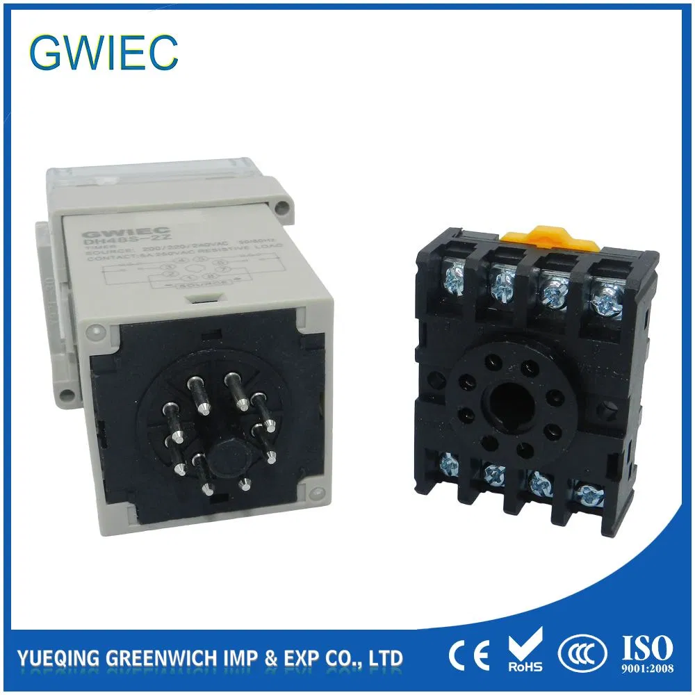 Digital LED Display Twin Timer Side View