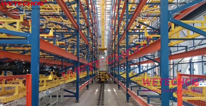 Customized Heavy-Duty Air EMS with Logistic Warehouse Asrs Projects Wetechor