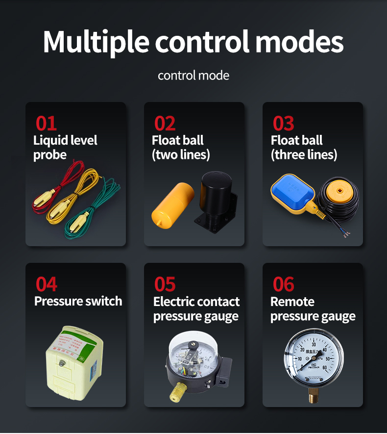 AC220V 50Hz Intelligent Water Pump Controller Controls The Water Pump Motor
