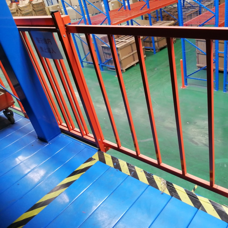 Dezhou Direct Factory Industrial Durable CE-Certified Powder Coated Steel Platform Warehouse Storage