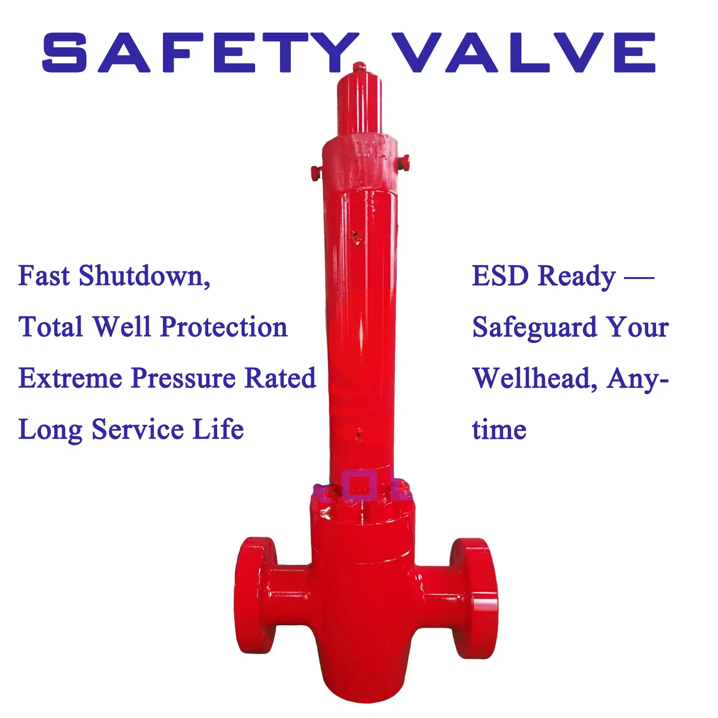 API 6A Safety Valve for Production Safe Systems with ESD Compatibility