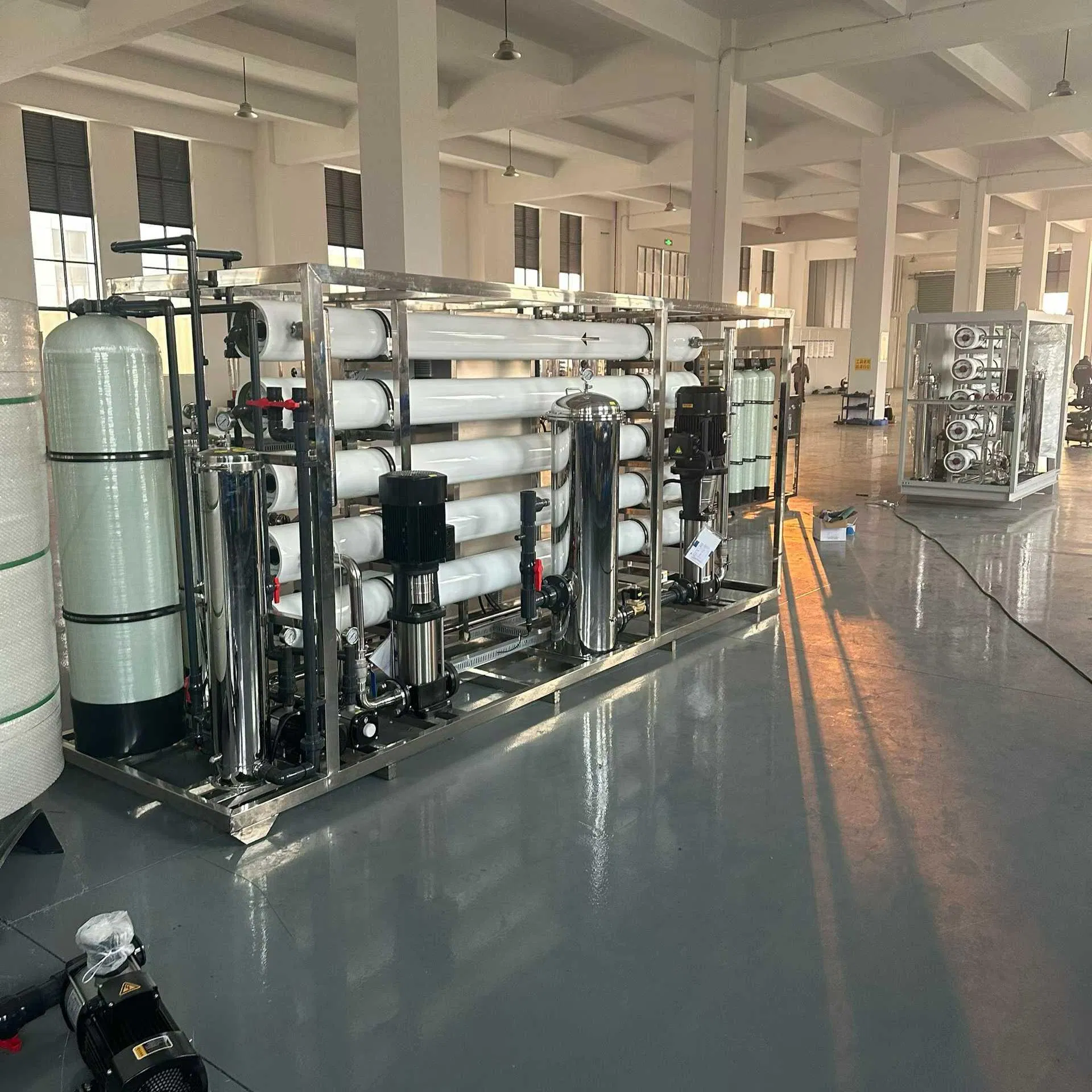 PLC Control Pump Reverse Osmosis Water Purifier System for Industrial Application