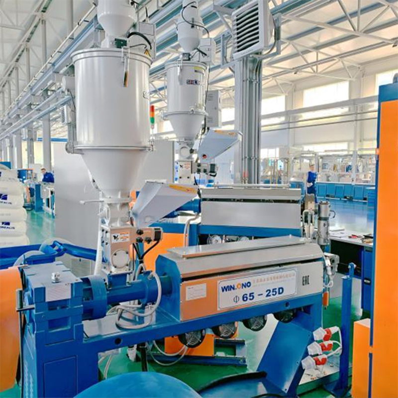 Digital Twin Simulation Yl-Drawing and Insulating Tandem Line Cable Making Machine