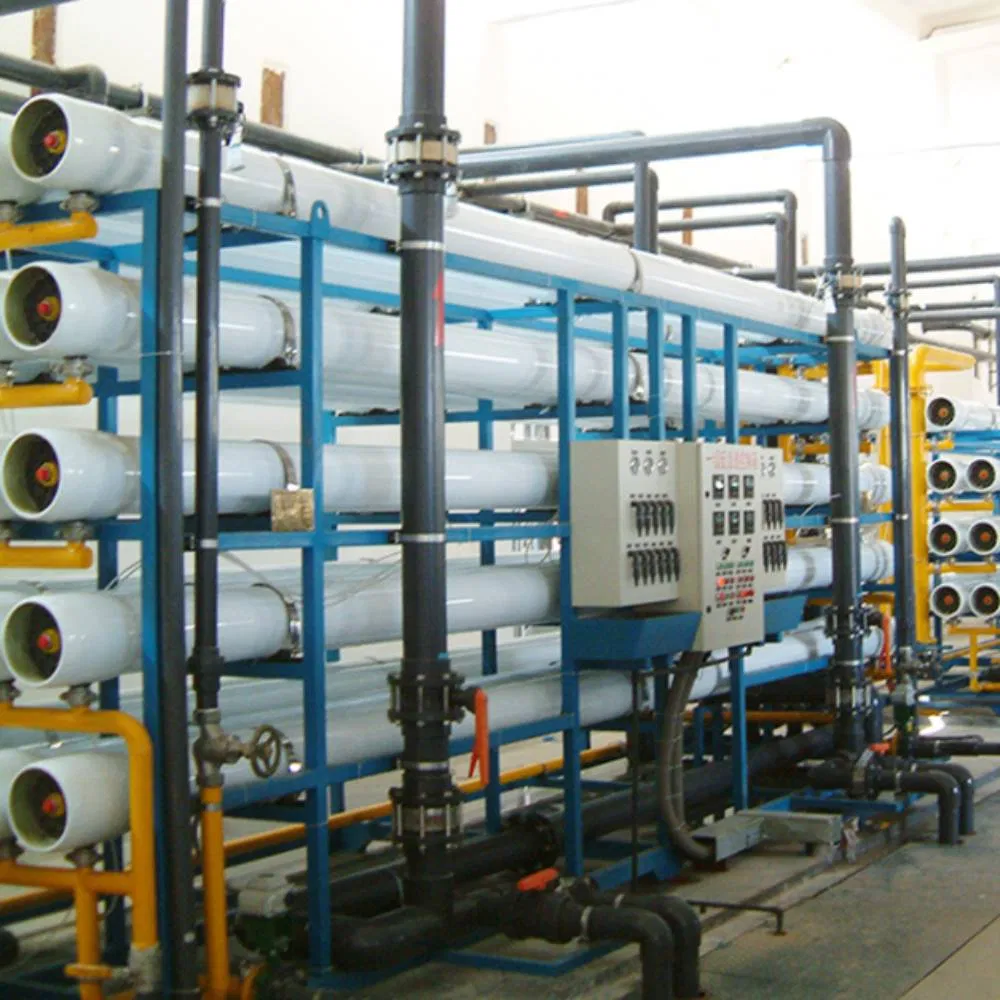 500L/H Industrial Reverse Osmosis System for High-Purity Water Production with PLC Control