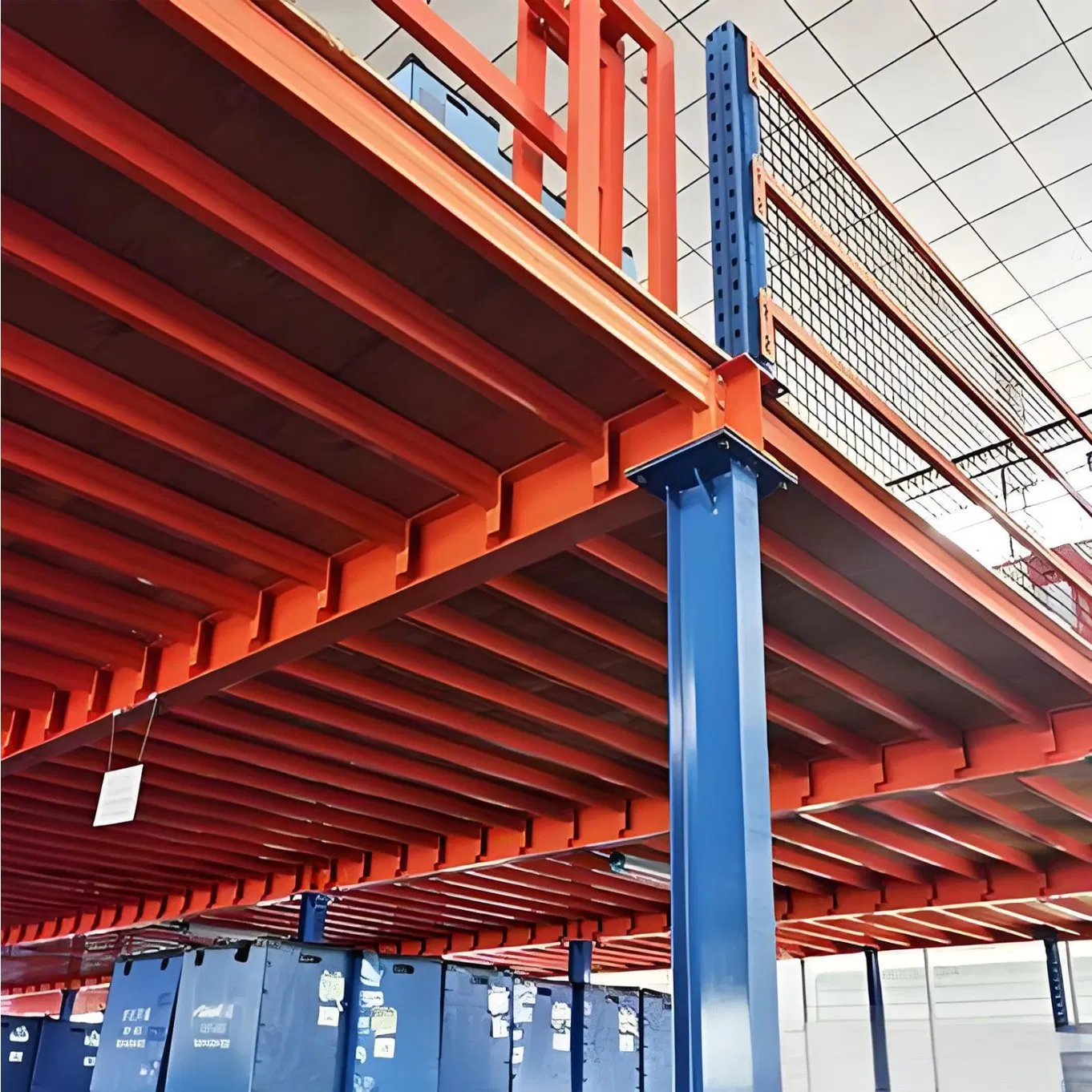 Durable Steel Platform for Heavy Machinery and Industrial Applications