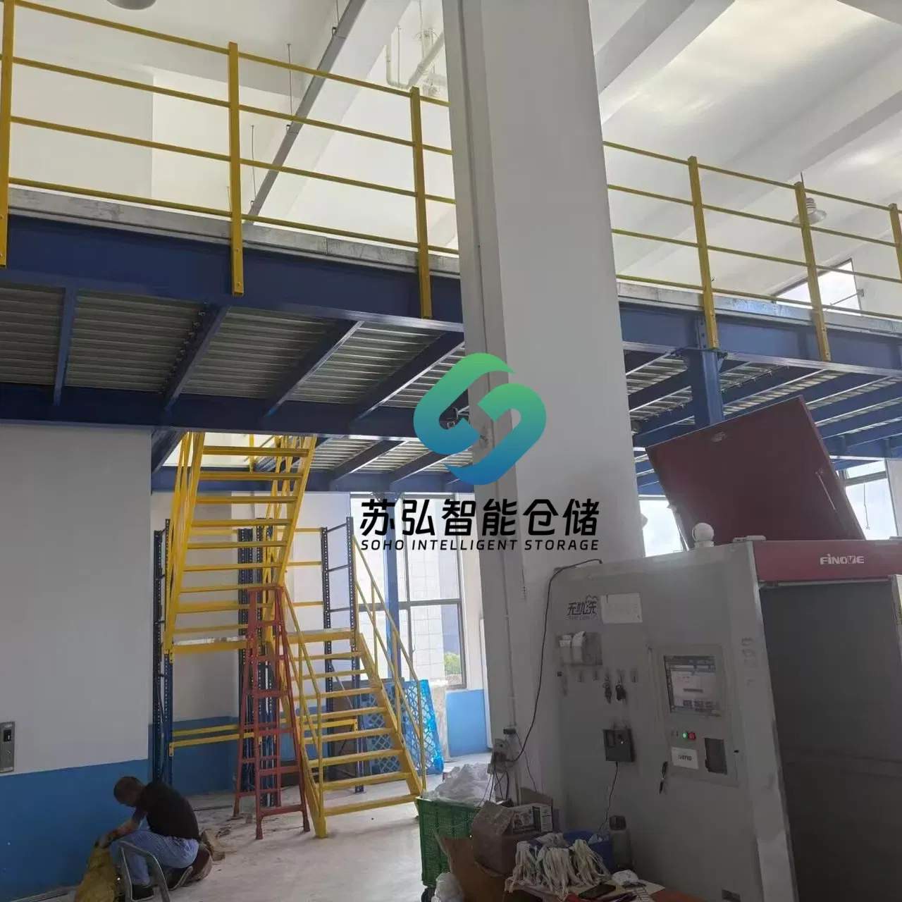 Heavy-Duty Steel Platforms for Industrial Manufacturing Facilities