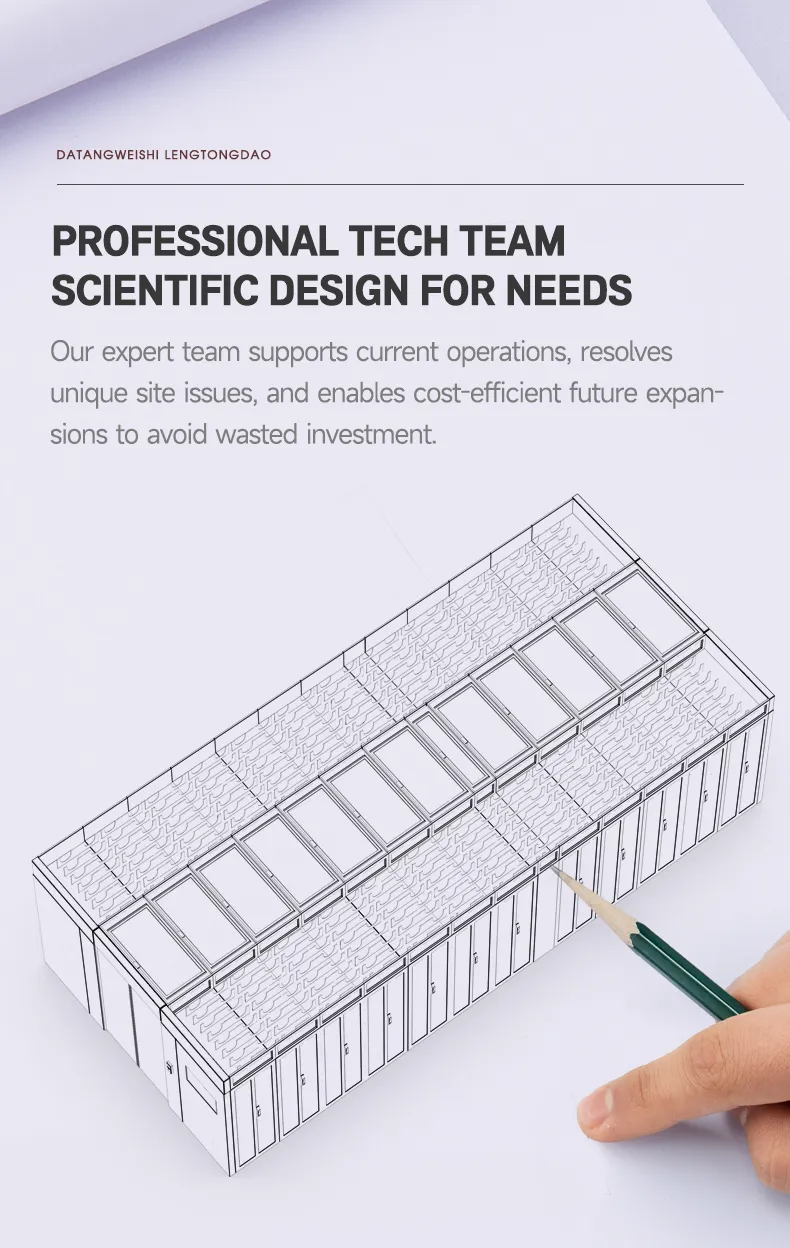 Micro-Module Data Center Hot Cold Single Aisle