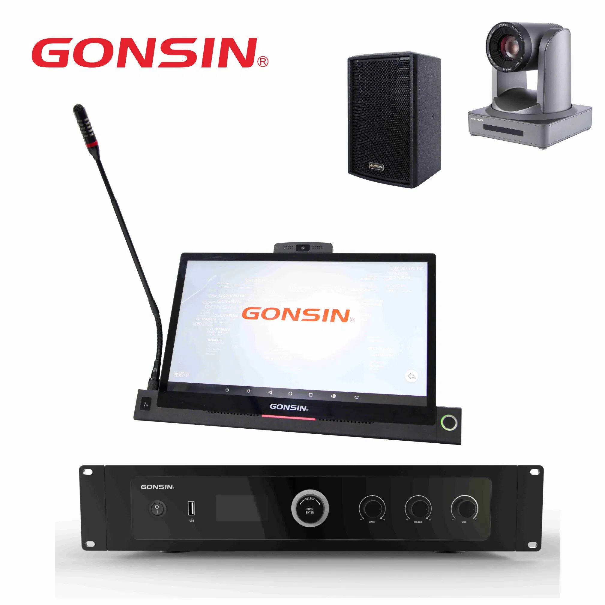 High Quality Conference Room Microphone System Conference Room Mic Audio System for Meeting