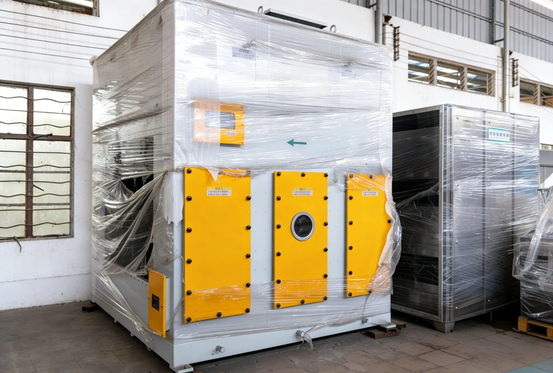 Industrial RCO VOC Treatment System with 95% Heat Recovery &amp; PLC Control, Low Temperature Catalytic Oxidizer for Paint Spray &amp; Pharma Waste Gas