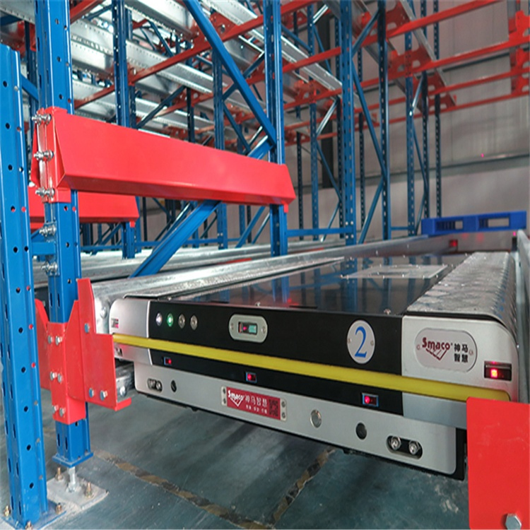 Free Labor Control Robotics Radio Pallet Shuttle Racking System with CE Certificate