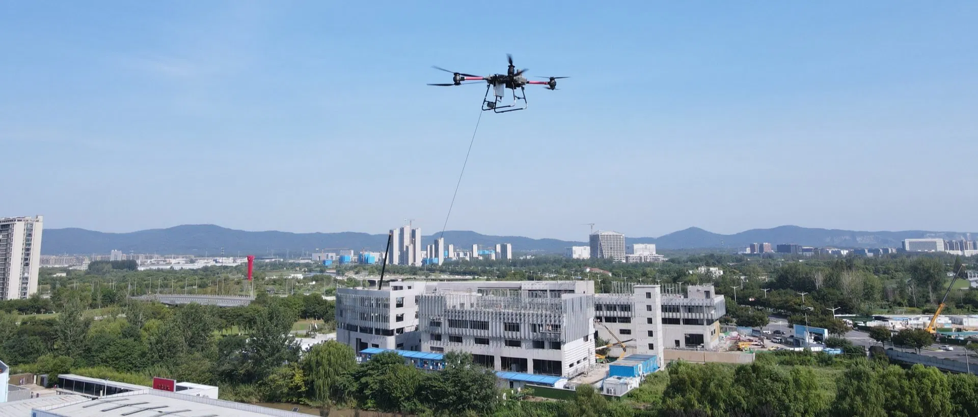Tether Power Drone System
