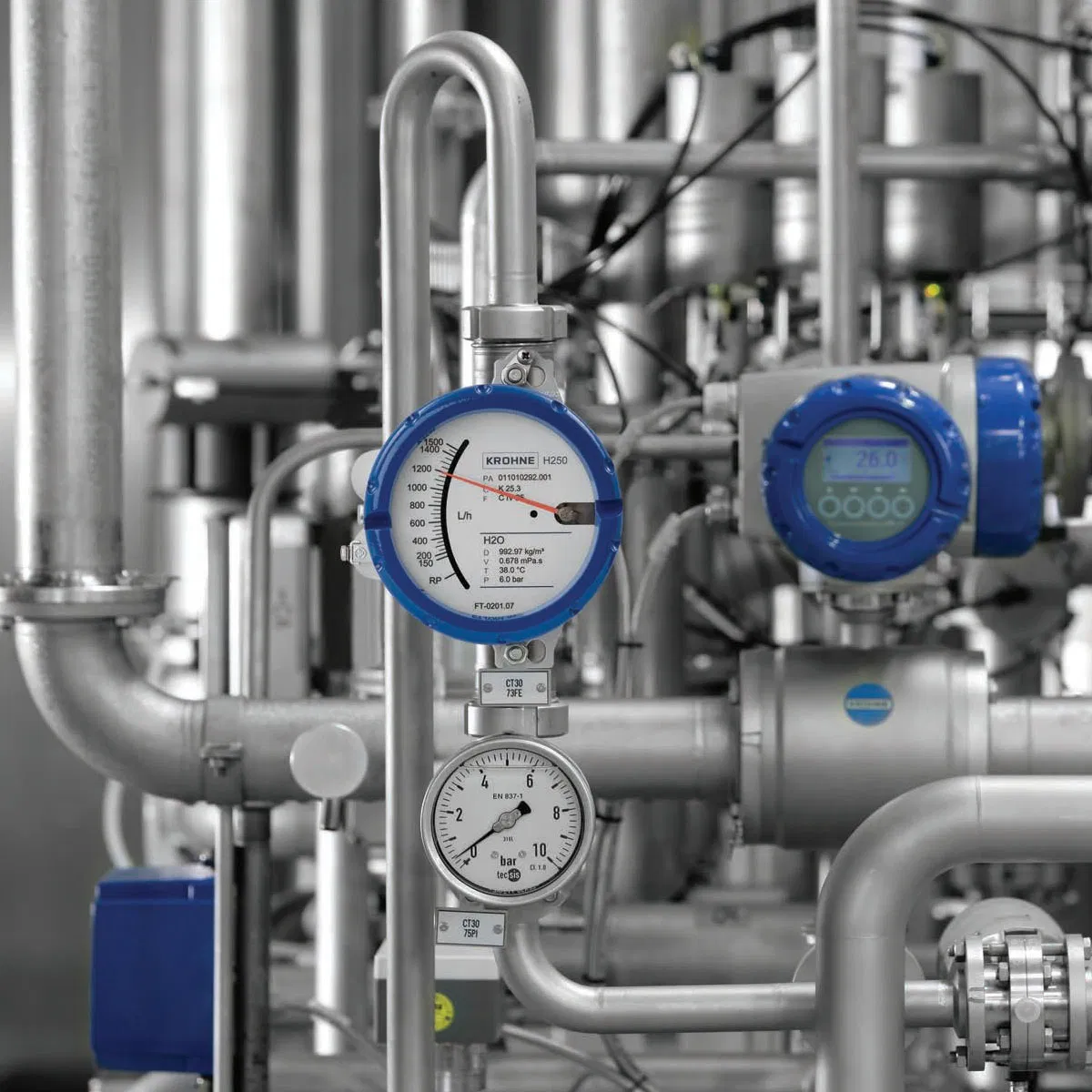 Krohne Flowmeter H250 DN15-DN200 Flow Meter for Food Beverage