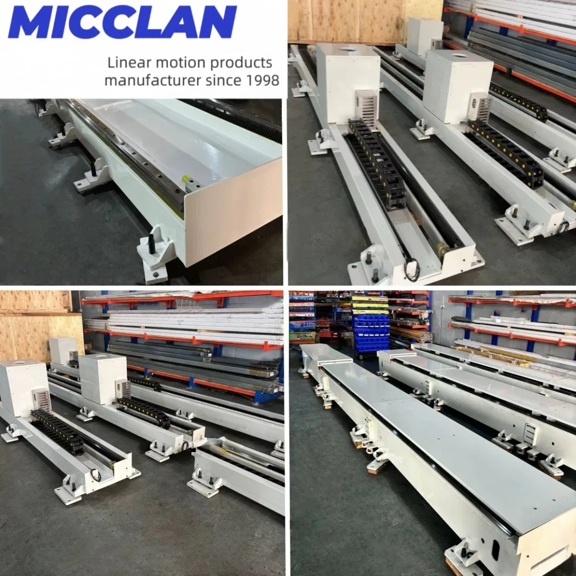 Heavy-Duty 7th Axis Linear Rail System for Extended Travel Applications