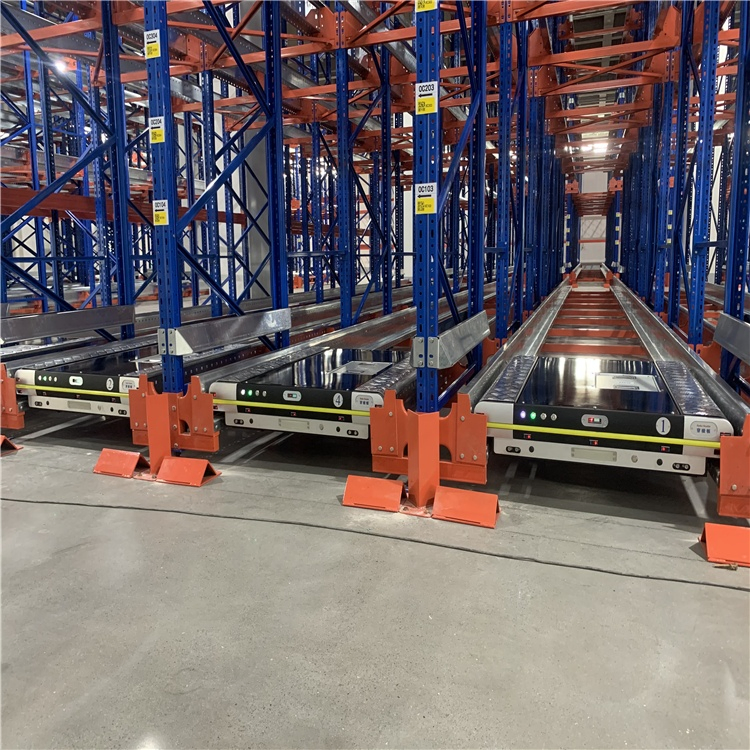 Free Labor Control Robotics Radio Pallet Shuttle Racking System with CE Certificate