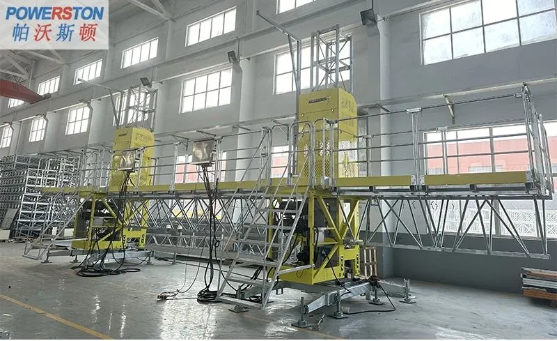 Mast Climbing Platform Detail 2