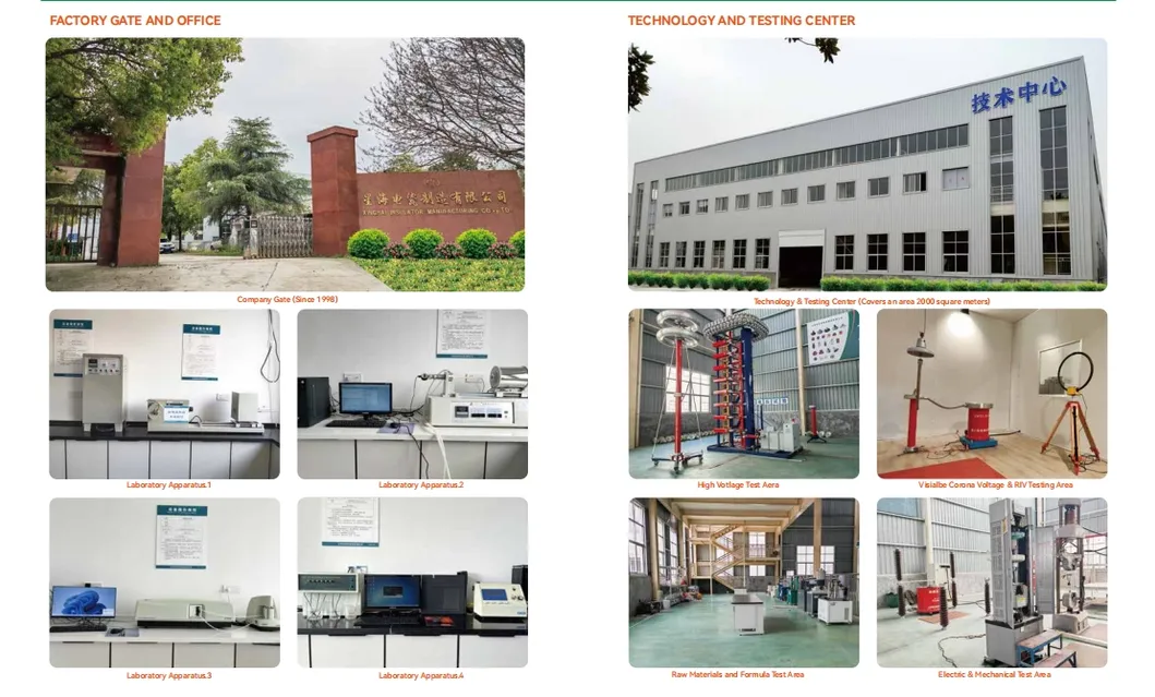 Instalaciones de fabricación de aisladores