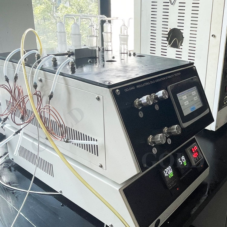 Baño de Prueba de Estabilidad a la Oxidación de Aceite Aislante Automático según ASTM D2440 Aparato