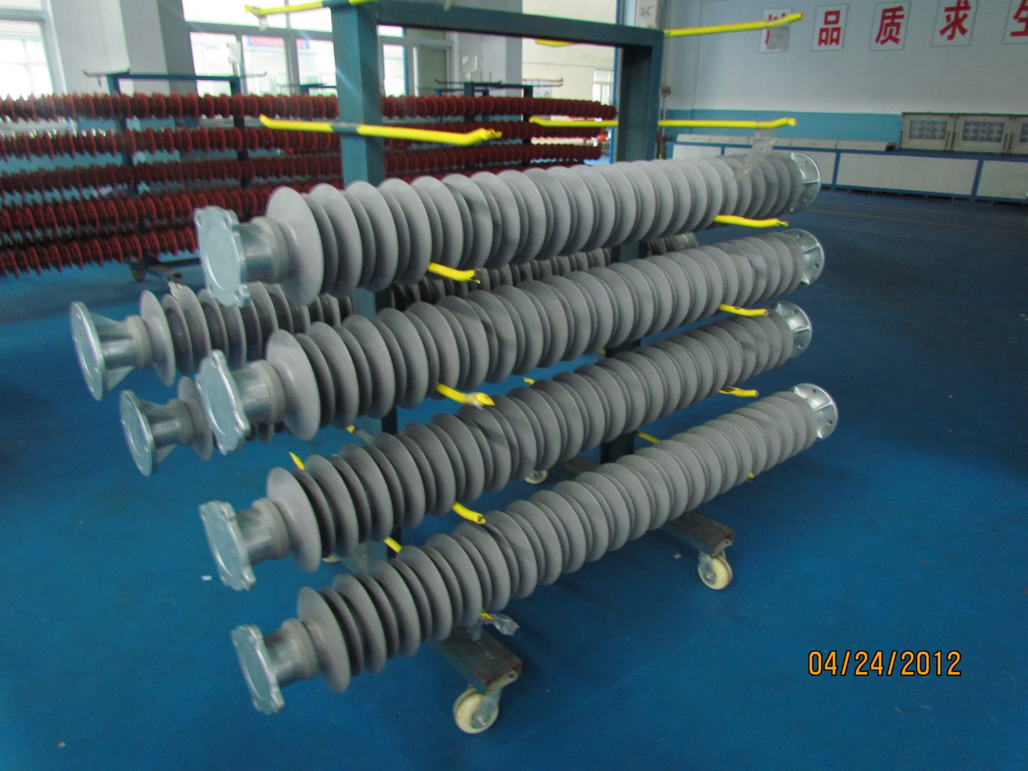 72.5kv 16kN Aislador de Poste de Silicona de Polímero Compuesto