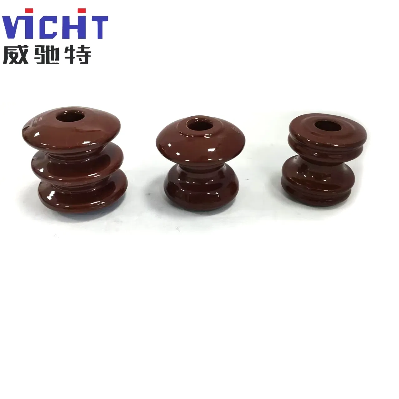 Aisladores de carrete de porcelana Aislador de gancho 53-1 53-2