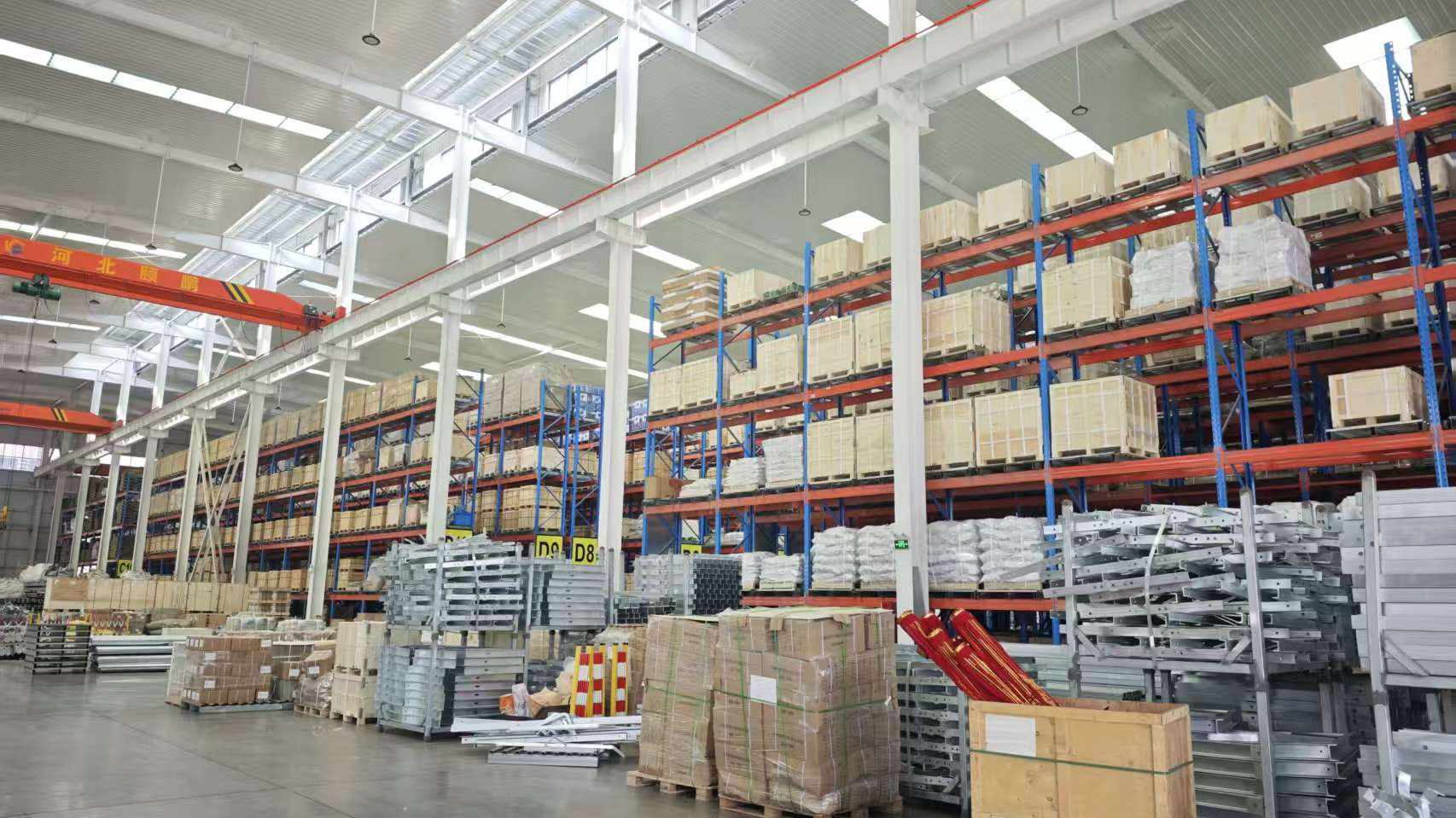 EGA Electric finished porcelain insulator products ready for shipment