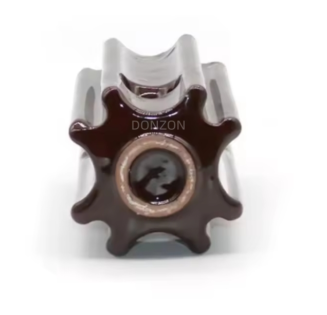 Glazed Porcelain Strain Insulator Overhead Power Transmission Fitting