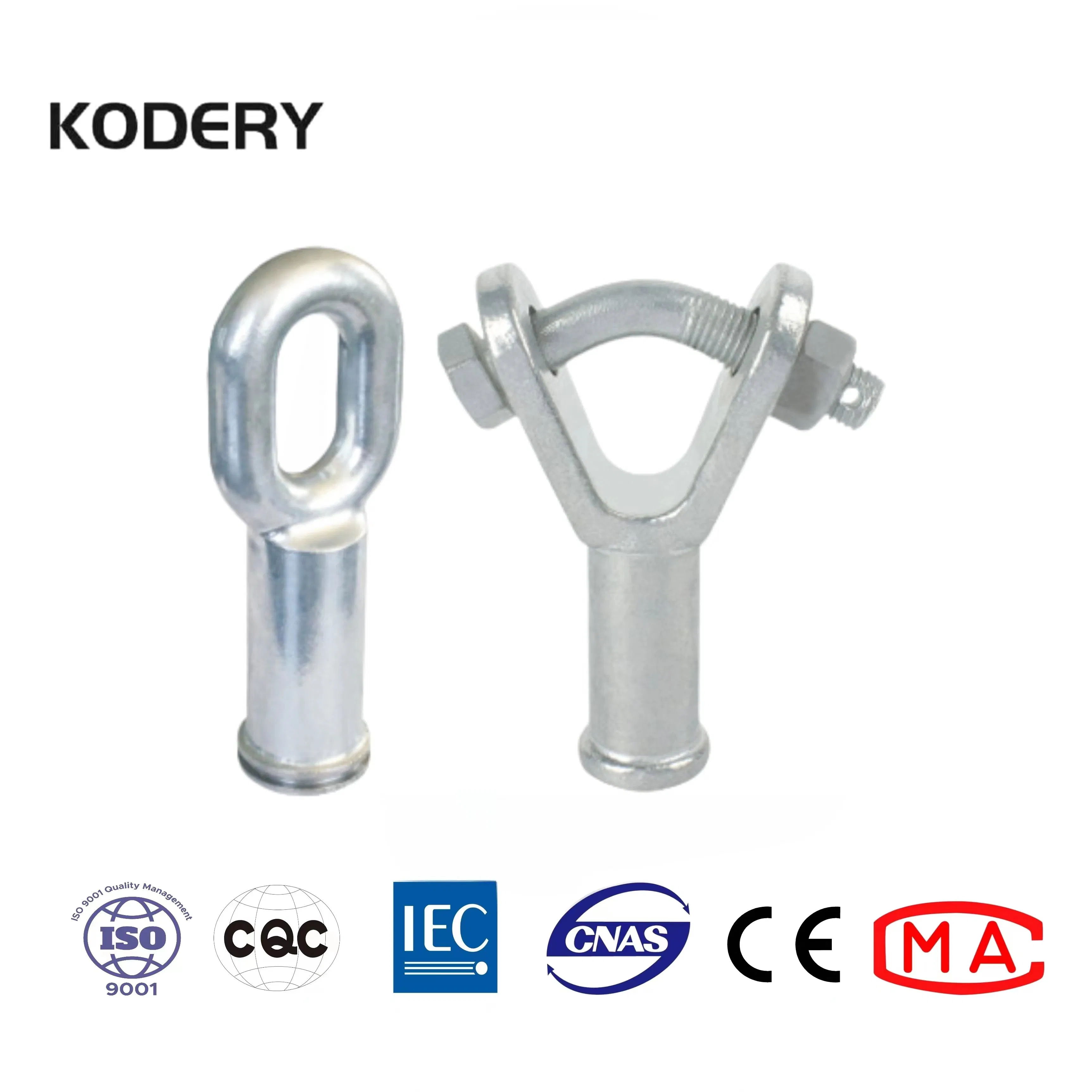 Kodery 15kv Aislador de Porcelana Aislador Cerámico Poste de Línea Pin Varilla Larga 11kv 22kv 33kv 5kn 10kn 12kn ANSI 57-1 57-3 57-4 Alta Tensión Línea Aérea