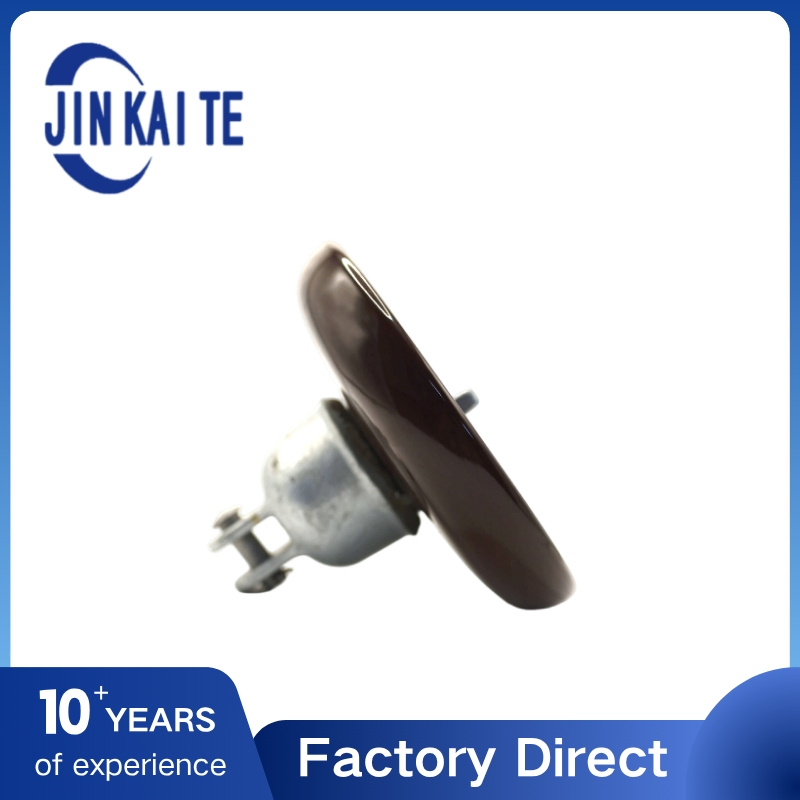 ANSI 52-4 Aislador de Suspensión Cerámico Eléctrico 67kN Porcelana 11kv-33kv Accesorios de Aislador de Alta y Baja Tensión para Líneas de Energía Aéreas con IEC