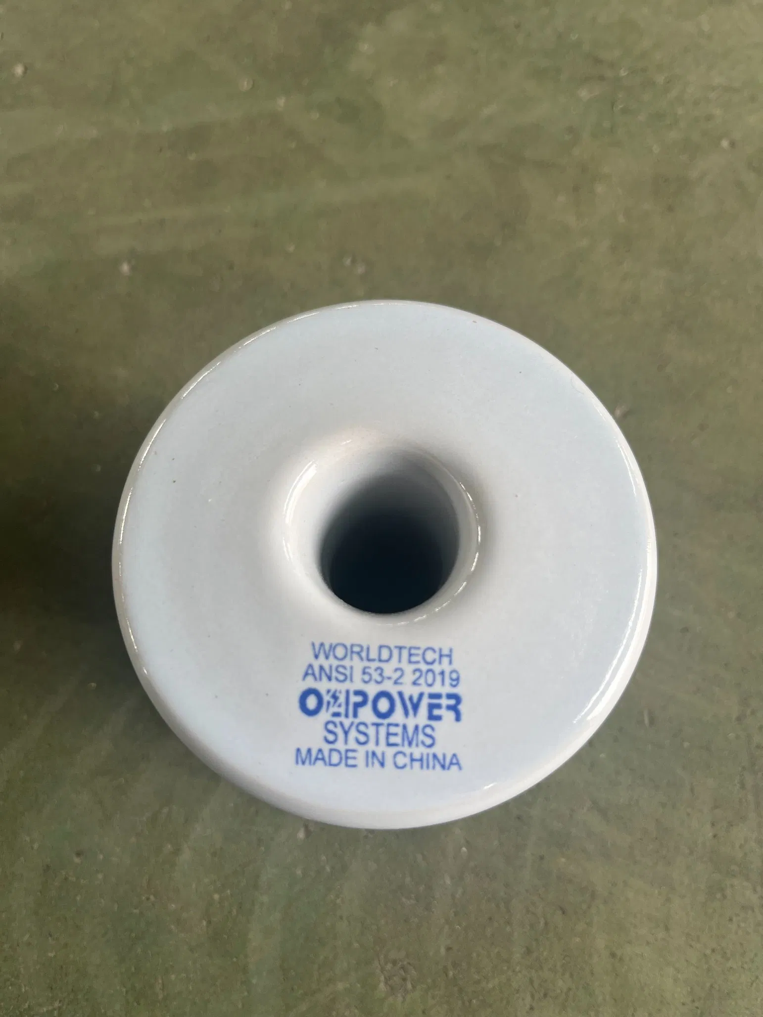 Aislador de carrete de porcelana, estante / carrete 53 - 2 C909-1032