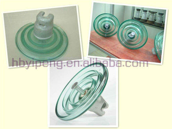 Aislador de porcelana con tipo de gancho en D para aplicaciones de baja tensión