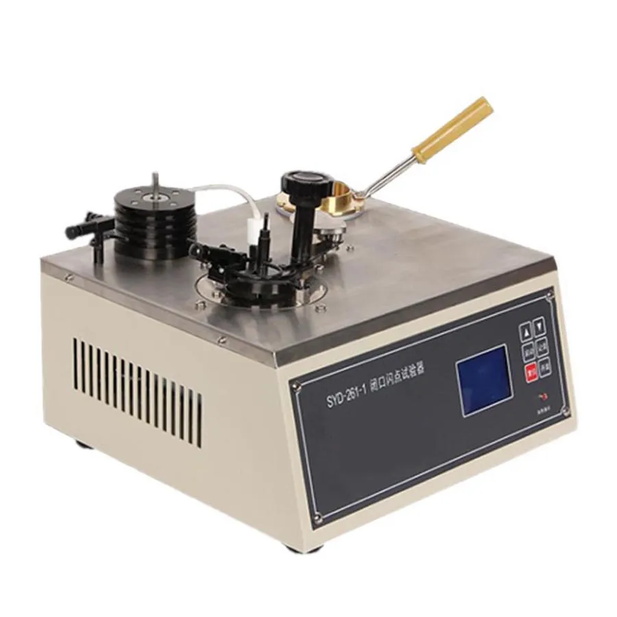 Probador automático de punto de inflamación de aceite aislante Pensky Martens de copa cerrada aparato digital de punto de inflamación
