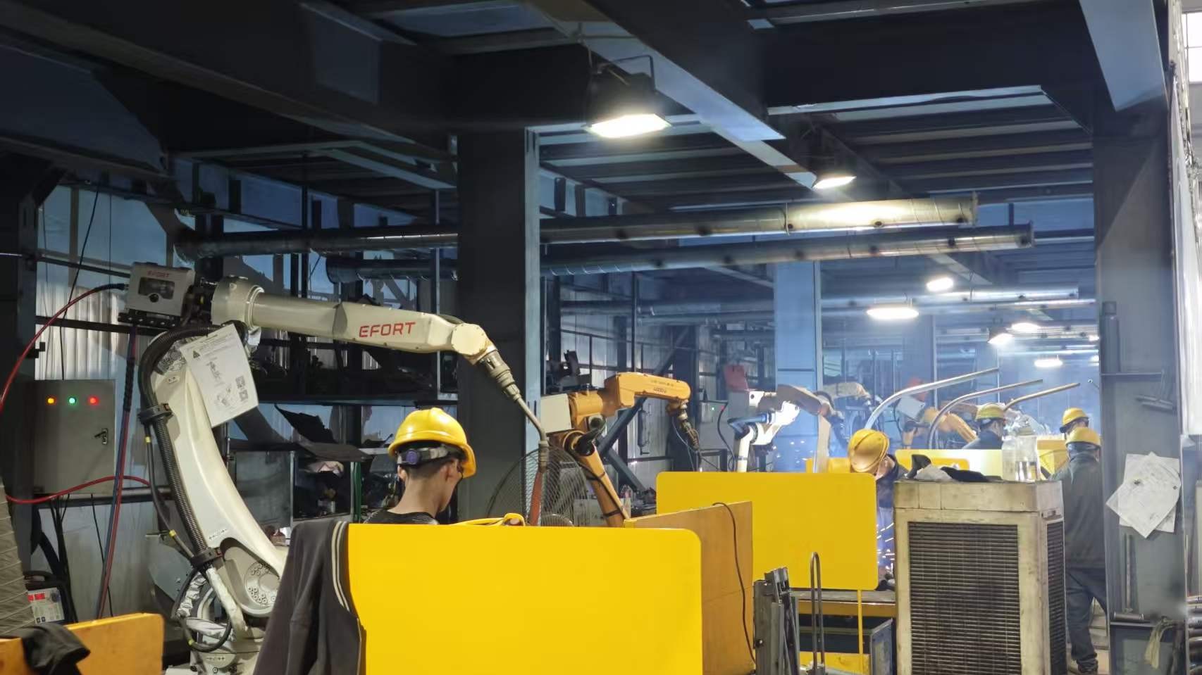 Welding process for high-voltage electrical fittings at EGA Electric factory