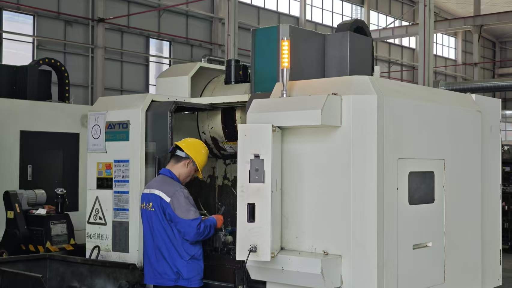 Precision lathing process for insulator hardware components at EGA Electric