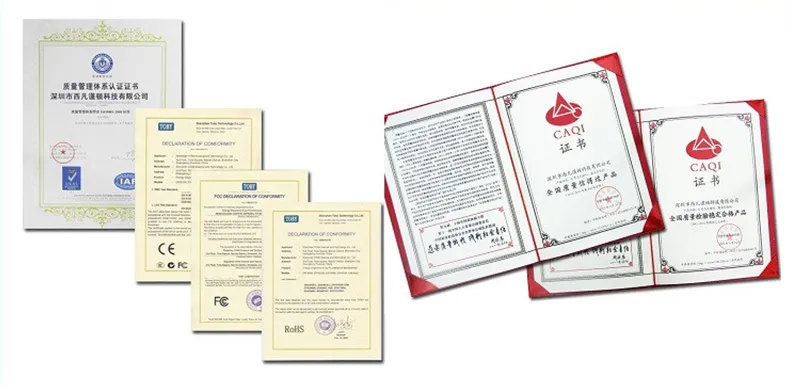 Certificaciones del producto