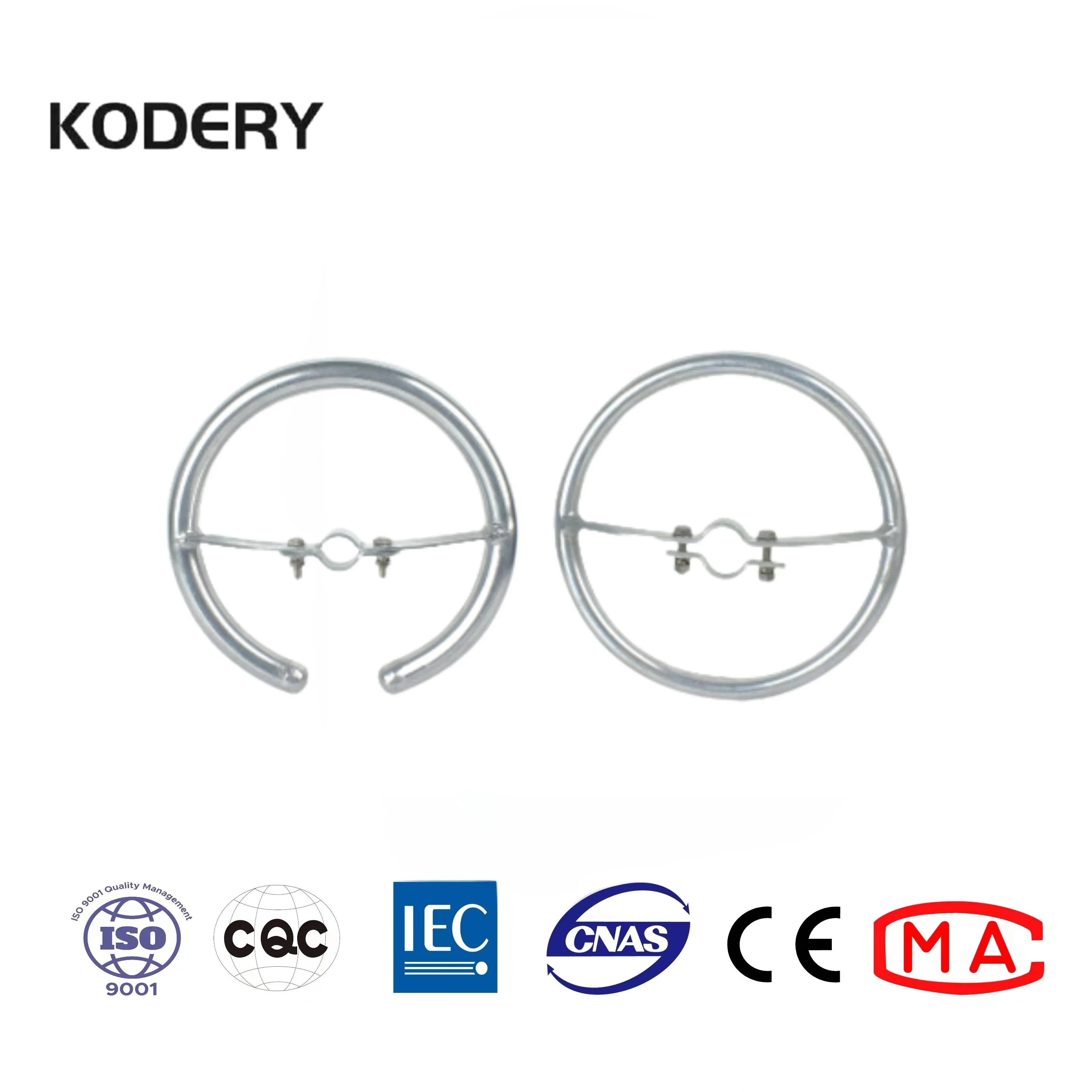Kodery 15kv Aislador de Porcelana Aislador Cerámico Poste de Línea Pin Varilla Larga 11kv 22kv 33kv 5kn 10kn 12kn ANSI 57-1 57-3 57-4 Alta Tensión Línea Aérea