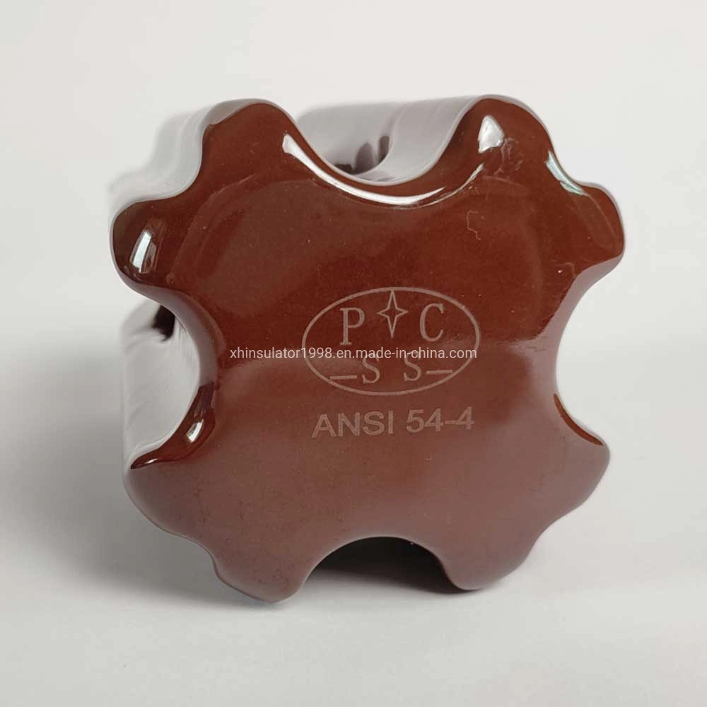 Xinghai 54-4 Serie 11kv 33kv Aislador de cerámica de porcelana Guy Strain