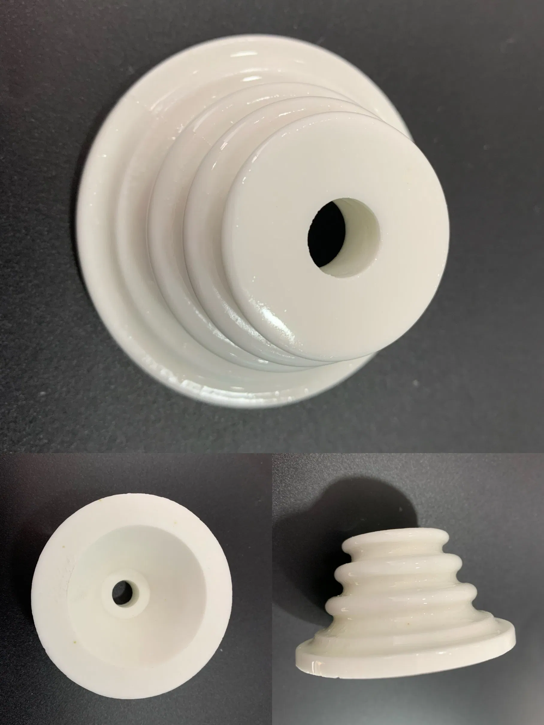Aislador de porcelana de poste de núcleo sólido 132kv para transformador