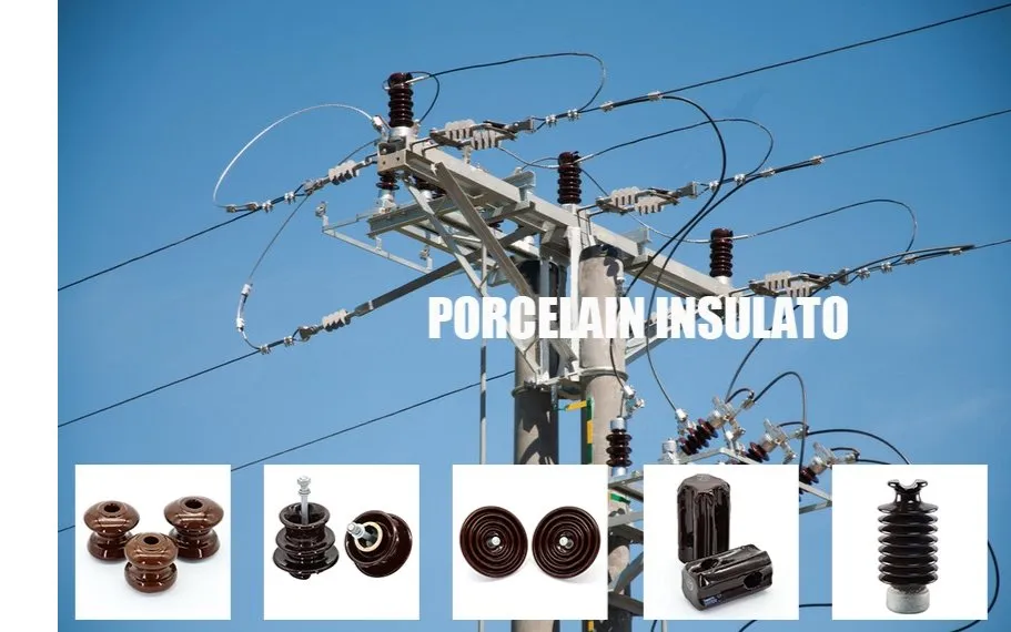 Fabricante ANSI Aislador de Poste de Porcelana 57-Series