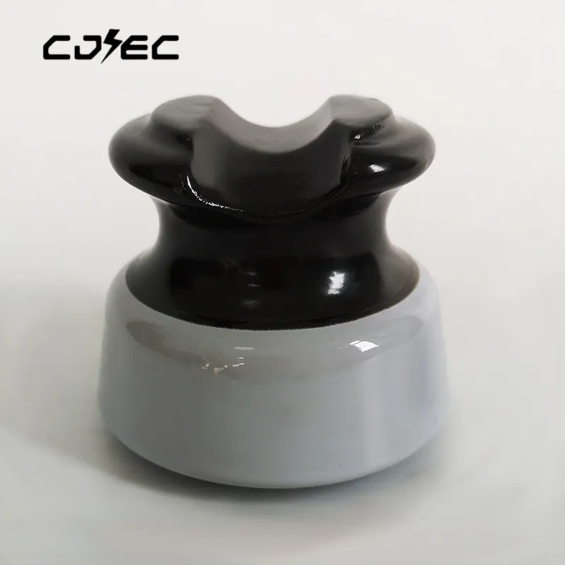 Aislante de cerámica porcelánica ANSI 55-2 de alta calidad para líneas eléctricas