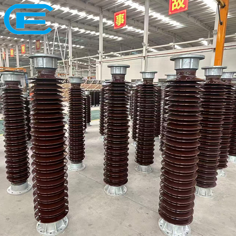 Aislador de porcelana de alta tensión 220kv para proyectos eléctricos