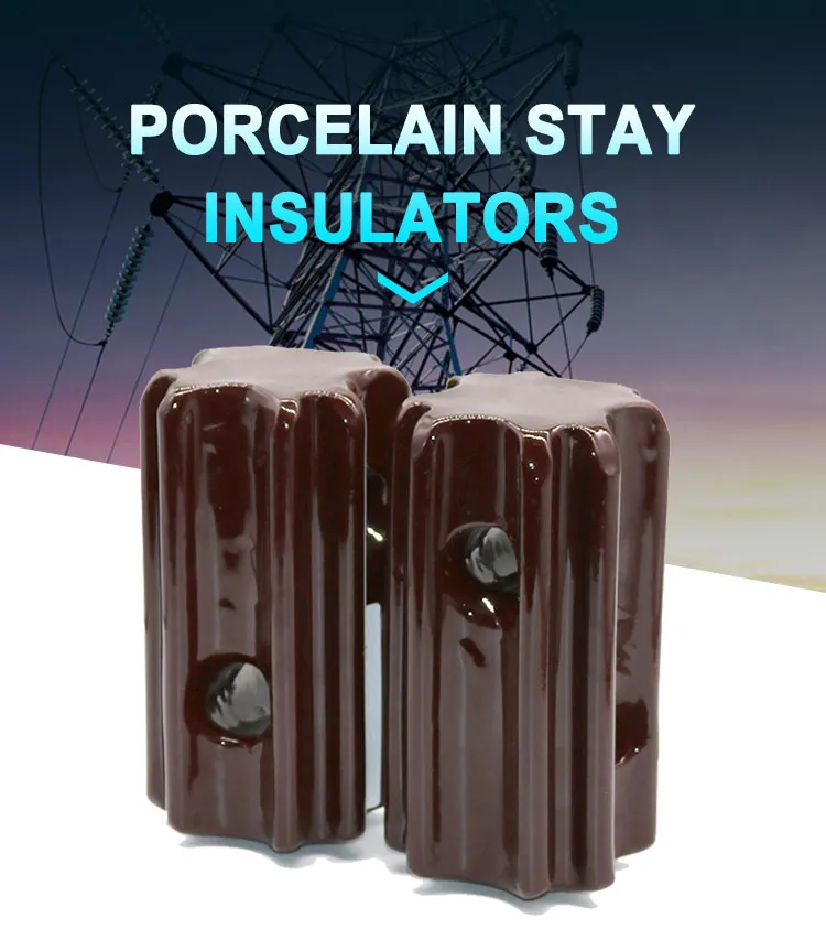 54-4 33kv Aislador de tensión media de porcelana cerámica para tensores de soporte