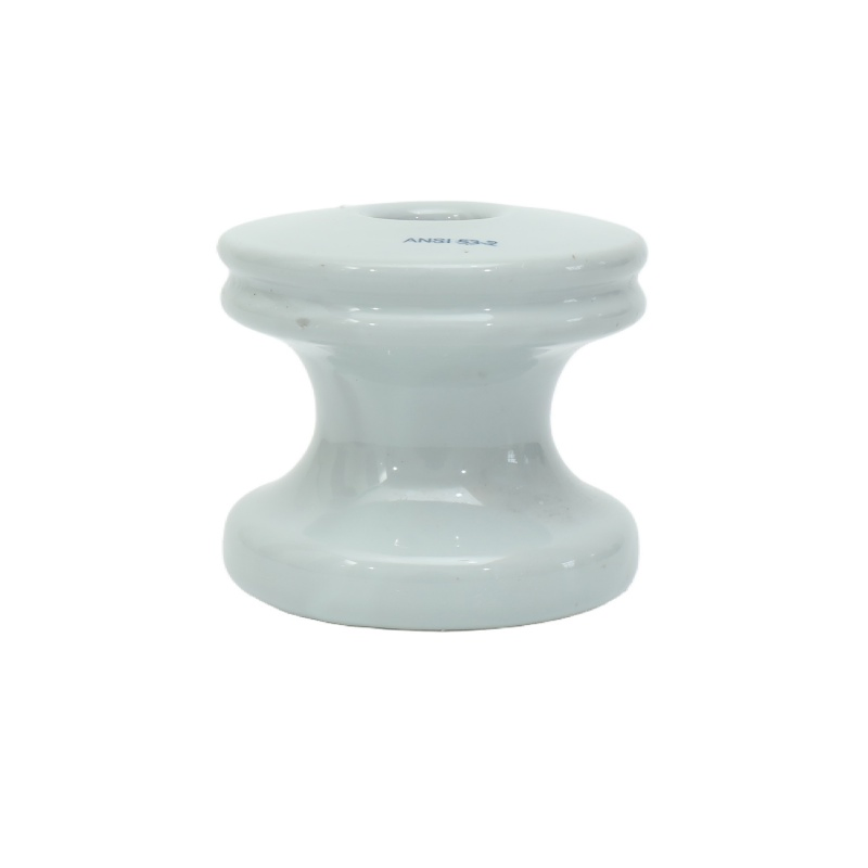Aislador de bobina de porcelana de alta especificación ANSI 53-2 para baja tensión