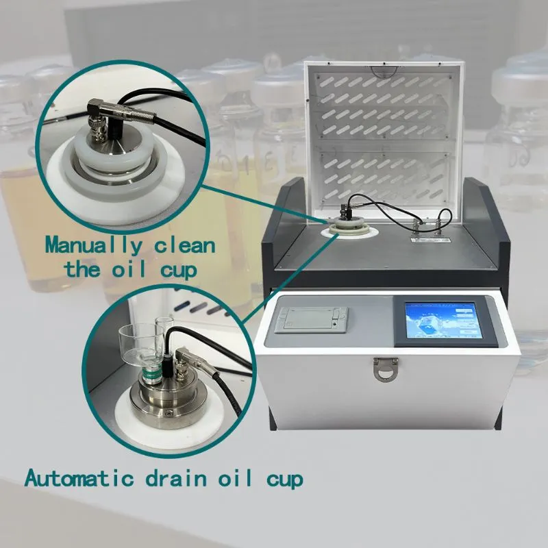 Aceite tan Delta y Resistividad Tester