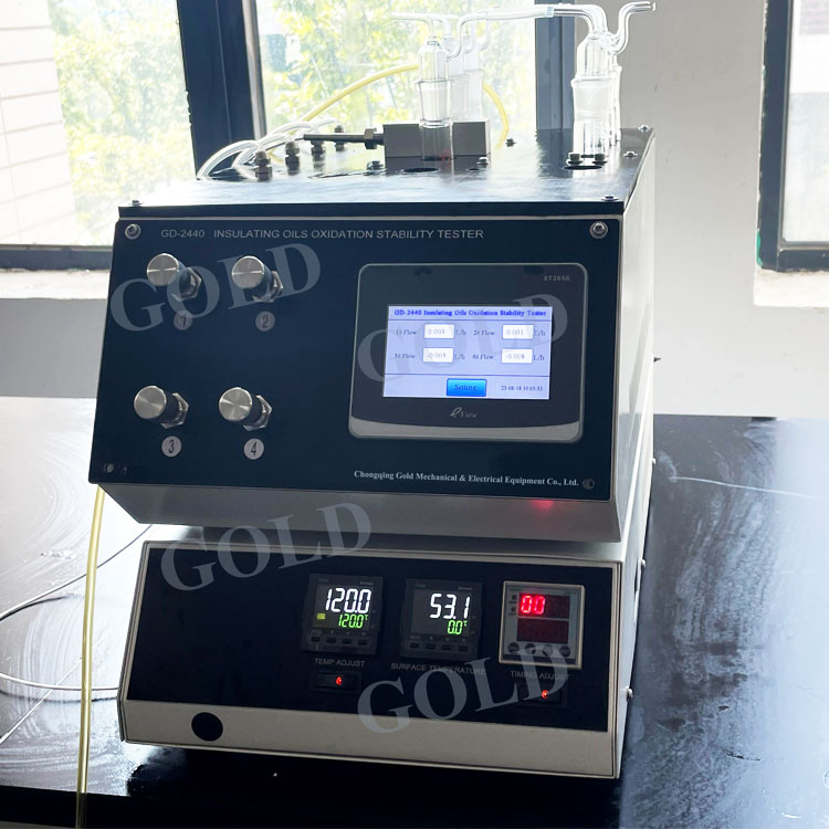 Baño de Prueba de Estabilidad a la Oxidación de Aceite Aislante Automático según ASTM D2440 Aparato